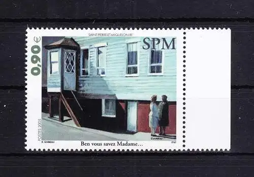 Saint-Pierre und Miquelon 946 postfrisch Kunst, Gemälde, MNH #RB687