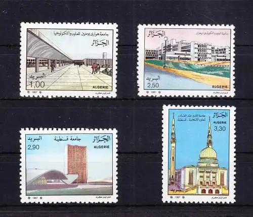 Algerien 959-962 postfrisch Universitäten, MNH #RB837