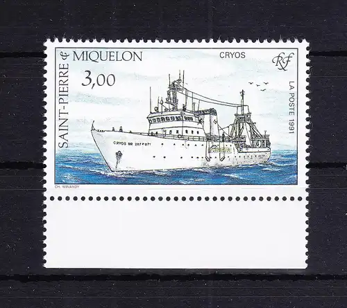 Saint-Pierre und Miquelon 625 postfrisch Schiffe, MNH #RB890