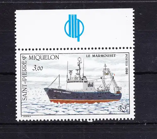 Saint-Pierre und Miquelon 565 postfrisch Schiffe, MNH #RB899