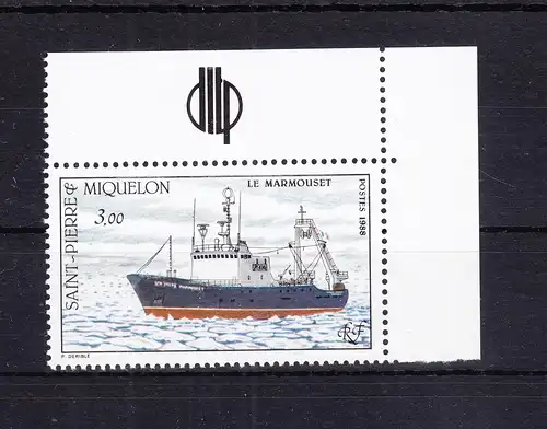 Saint-Pierre und Miquelon 565 postfrisch Schiffe, MNH #RB900