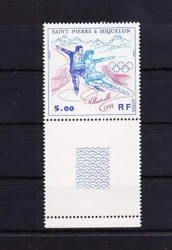 Saint-Pierre und Miquelon 634 postfrisch Olympische Winterspiele, MNH #RB923