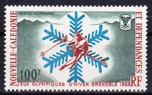 Neukaledonien 447 postfrisch Olympische Winterspiele #RF265