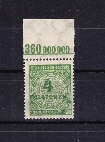 Deutsches Reich 316A P OR C postfrisch #RF393