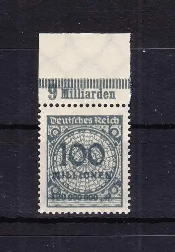 Deutsches Reich 322A P OR B postfrisch #RF429