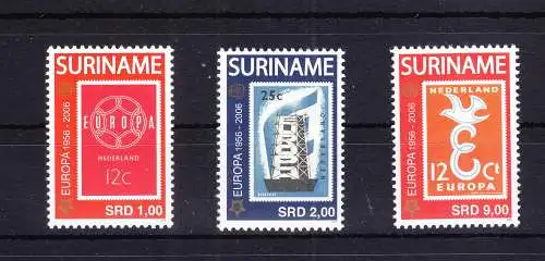 Suriname 2028-2030 postfrisch MNH #RG085