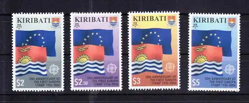 Kiribati 993-996 postfrisch MNH #RG087