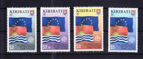 Kiribati 993-996 postfrisch MNH #RG087