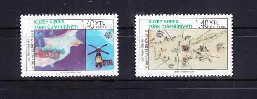 Türkisch-Zypern 630IA-631IA postfrisch MNH #RG109