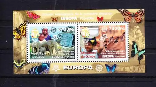 Guinea Block 920 mit 4212-4213 postfrisch MNH #RG130