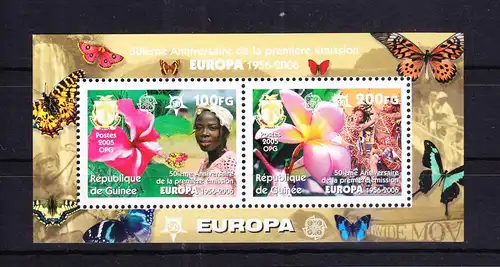 Guinea Block 915 mit 4202-4203 postfrisch MNH #RG135