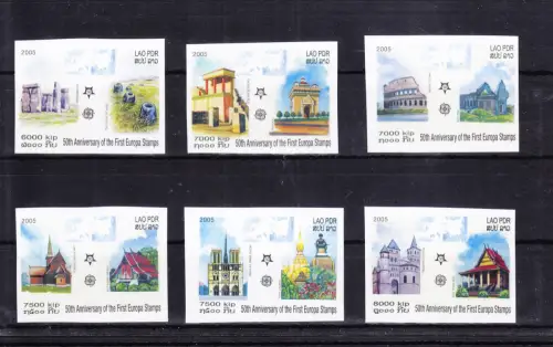 Laos 1973B-1978B postfrisch MNH #RG181