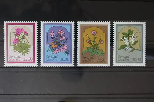 Portugal Madeira 86-89 postfrisch Blumen #RH996