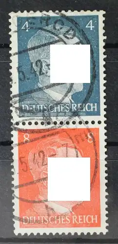 Deutsches Reich Zd S278 gestempelt Zusammendrucke #RI534