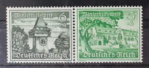 Deutsches Reich Zd W136 postfrisch Zusammendrucke #RI615