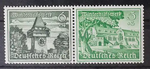 Deutsches Reich Zd W136 postfrisch Zusammendrucke #RI616