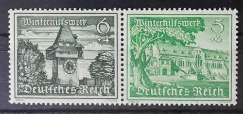 Deutsches Reich Zd W136 postfrisch Zusammendrucke #RI617