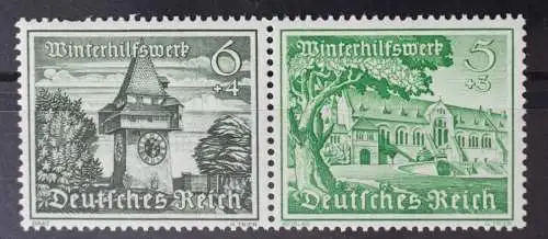 Deutsches Reich Zd W136 postfrisch Zusammendrucke #RI618