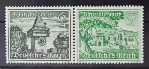 Deutsches Reich Zd W136 postfrisch Zusammendrucke #RI619