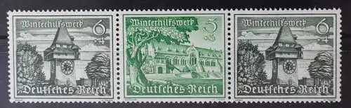 Deutsches Reich Zd W137 postfrisch Zusammendrucke #RI623