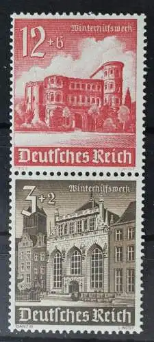 Deutsches Reich Zd S266 postfrisch Zusammendrucke #RI683