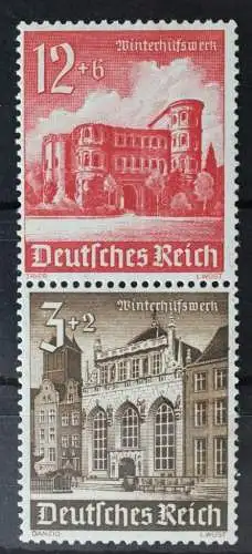 Deutsches Reich Zd S266 postfrisch Zusammendrucke #RI684