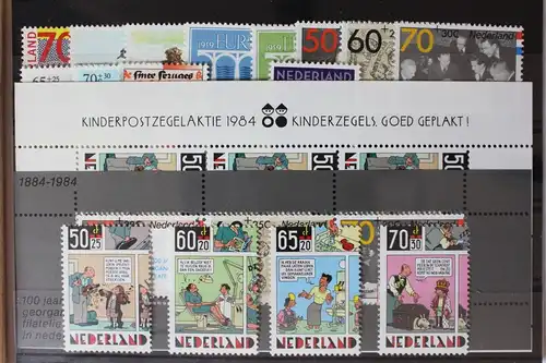 Niederlande Jahrgang 1984 mit 1245-1262 postfrisch -komplett- #RI866