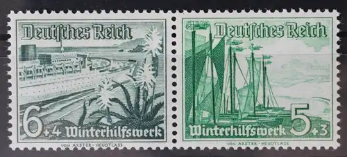 Deutsches Reich Zd W123 postfrisch Zusammendrucke #RJ205