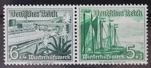 Deutsches Reich Zd W123 postfrisch Zusammendrucke #RJ205