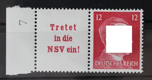 Deutsches Reich Zd W157 postfrisch Zusammendrucke #RJ210