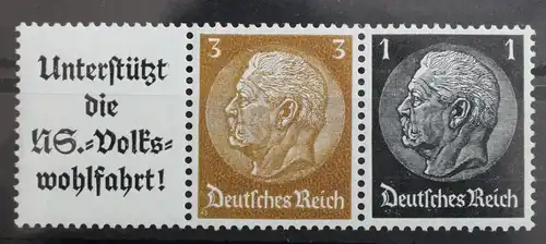 Deutsches Reich Zd W76 postfrisch Zusammendrucke #RJ716