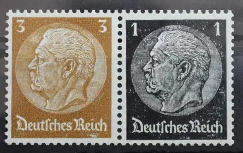 Deutsches Reich Zd W77 postfrisch Zusammendrucke #RJ742