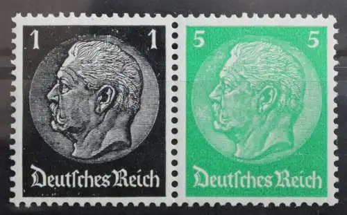 Deutsches Reich Zd W71 postfrisch Zusammendrucke #RJ761