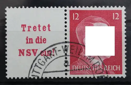 Deutsches Reich Zd W157 gestempelt Zusammendrucke #RJ771