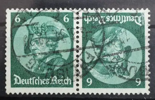 Deutsches Reich Zd K17 gestempelt Zusammendrucke #RJ962