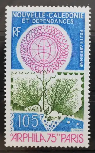 Neukaledonien 566 postfrisch Briefmarkenausstellung #RO671