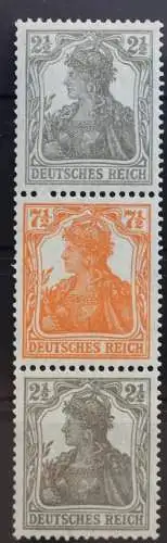 Deutsches Reich Zd S12 postfrisch Zusammendruck #RP237