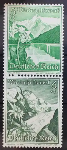 Deutsches Reich Zd S245 postfrisch Zusammendruck #RP246