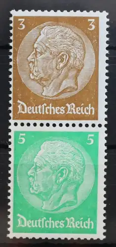 Deutsches Reich Zd S127 postfrisch Zusammendruck #RP280