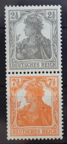 Deutsches Reich Zd S11 postfrisch Zusammendruck #RP507