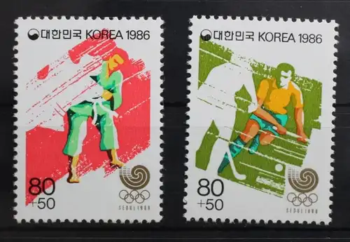 Korea 1483-1484 postfrisch Olympische Spiele #RQ121