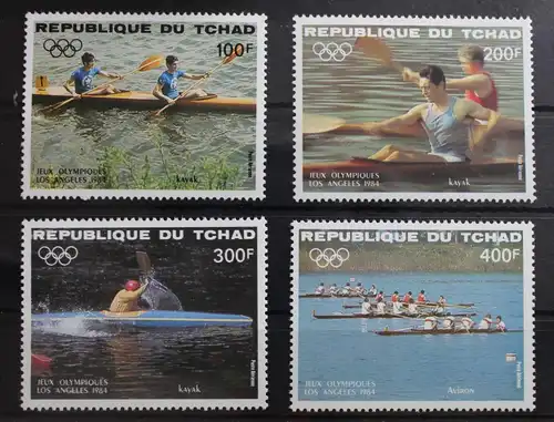 Tschad 1056-1059 postfrisch Olympische Spiele #RM620