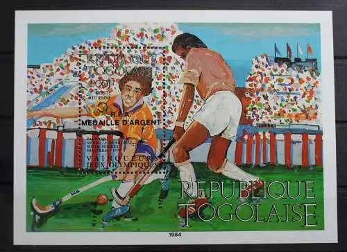 Togo Block 271 mit 1899 postfrisch Olympische Spiele #RM632