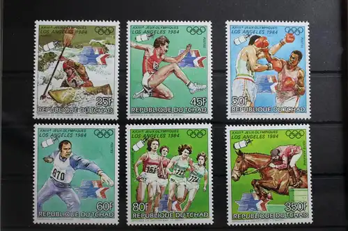 Tschad 992-997 postfrisch Olympische Spiele #RM654