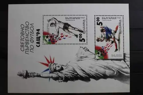 Bulgarien Block 226 mit 4119-4120 postfrisch Fussball WM 1994 #RM918