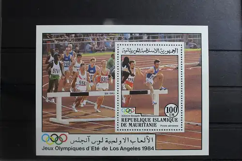 Mauretanien Block 58 mit 826 postfrisch Olympische Spiele #RN211
