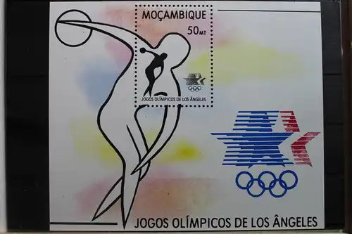 Mosambik Block 15 mit 935 postfrisch Olympische Spiele #RN235