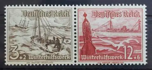 Deutsches Reich Zd W131 postfrisch Zusammendrucke #RN543