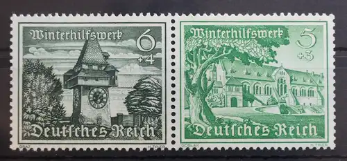 Deutsches Reich Zd W136 postfrisch Zusammendrucke #RN529