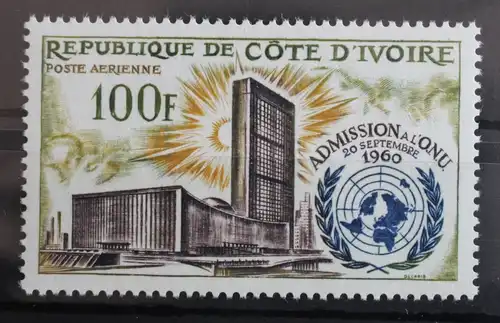 Elfenbeinküste 244 postfrisch Vereinte Nationen #RK215
